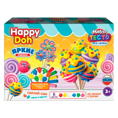 Игровой набор для лепки Яркие Леденцы Multi Аrt PDSET-124775 1